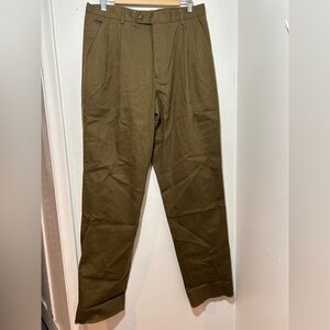 Vintage Timberland Brown Chinos Durable Cotton Blend Size 36